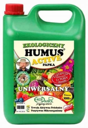 Nawóz Humus Active Papka 5L = 2,5 Tony Obornika