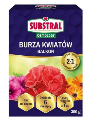 Substral Osmocote Nawóz Balkon Burza Kwiatów 300G