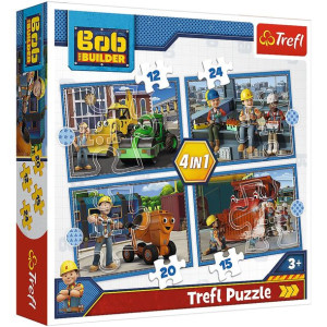 Puzzl Trefl 35 48 54 70 34350 Bob Budowniczy