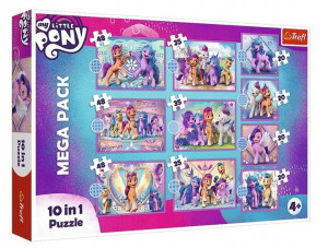 Puzzle Trefl 10 w 1 90389 My Little Pony