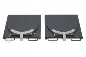 Obrotnica do ustawiania zbieżności kół obrotnice