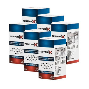 6x Testonox Suplement Na Masę-najsilniejszy Nie Sterydy Legal