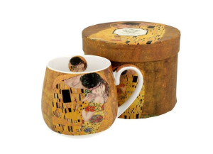 Kubek Baryłka 430 Ml The Kiss By Gustav Klimt