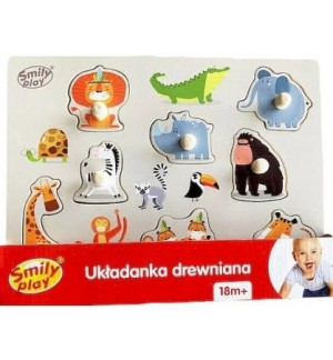 Smily Układanka Zwierzęta Safari 38058