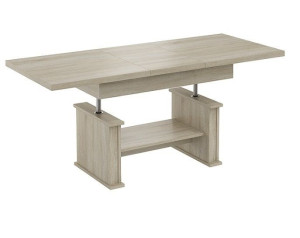 Ławostół L05 podnoszony rozkładany do 160cm DĄB SONOMA