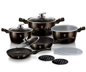 Zestaw Garnków Berlinger Haus Bh-7032 Shiny Black