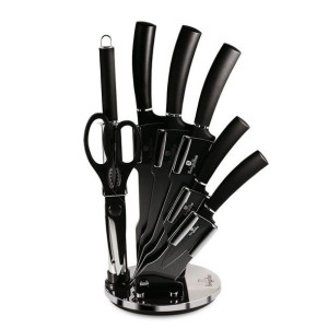 Zestaw Noży Berlinger Haus Bh-2565 Black Silver W Stojaku