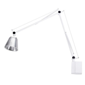Lampa ścienna RAYON ARM WALL biała