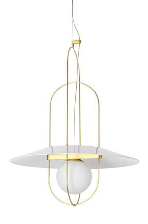 Lampa wisząca FUENTE mosiądz