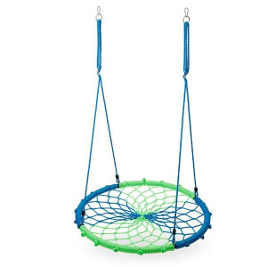 Nb5039 Blue-green Śr.100 Cm Bocianie Gniazdo Huśtawka Nils Camp