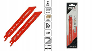 Brzeszczoty Do Metalu I Drewna Bim 150mm 10tpi 2sz