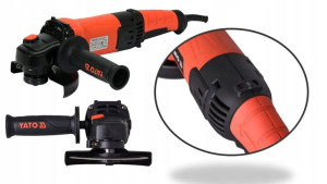 Szlifierka Kątowa 1400w 125mm Z Tylnym Uchwytem