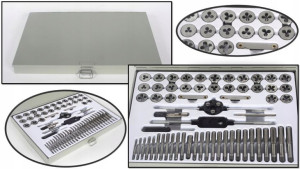 Gwintowniki Narzynki Zestaw M3-m12 60 El Bass Pl