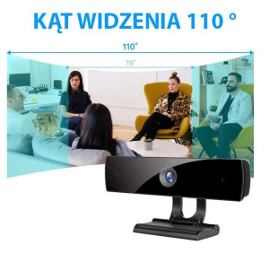 Kamera Internetowa Hd Pro Z Mikrofonem 1080p