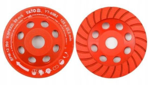 Tarcza Szlifierska Diamentowa 125x22.2 Mm Yt-6032