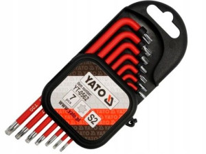 Zestaw Kluczy Imbusowych Powlekanych Torx 10 El
