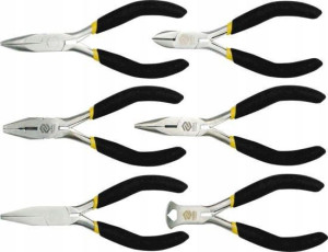 Zestaw Szczypiec Szczypce Elektroniczne 125mm 6 El