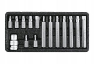 Komplet Kluczy Torx T20-t55 15sztuk