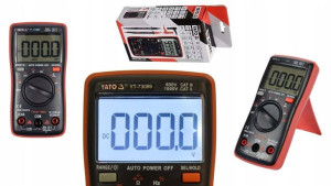 Miernik Cyfrowy True Rms Z Automatycznym Zakr 9999