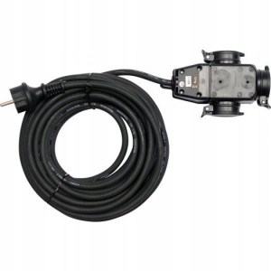 Przedłużacz Ip44 10m 3g1.5 Z Rozdzielaczem