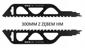 Brzeszczot Do Piły Szablastej Do Pustaków 300mm