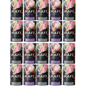 Dolina noteci rafi bezzbożowa MIX smaków 20X500G