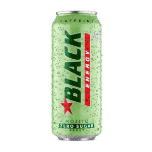 Black Energy Mojito zero cukru 500 ml
