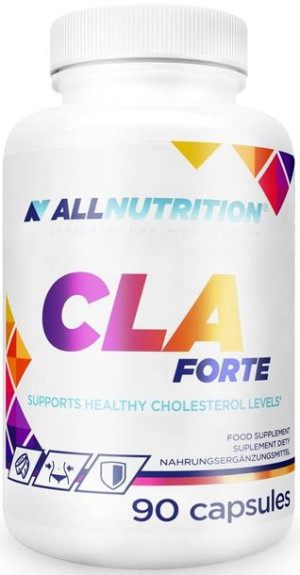 CLA Forte 1000 mg kwas linolowy - suplement diety 90 kaps. - Allnutrition