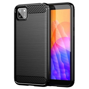 Beline Etui Carbon Huawei Y5p Czarny /black