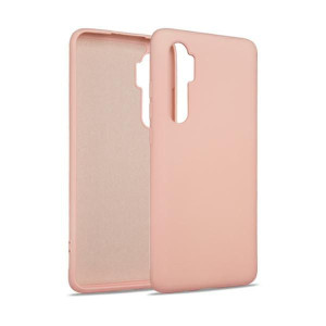 Beline Etui Silicone Xiaomi Mi Note 10 Lite Różowo-złoty/rose Gold