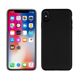 Etui Carbon Fiber Iphone Xr Czarny/black