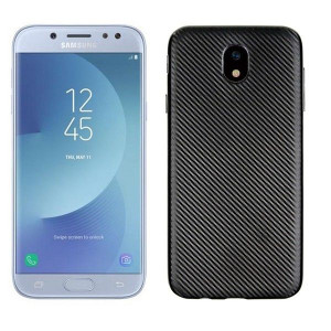 Etui Carbon Fiber Samsung J5 J530 2017 Czarny/black