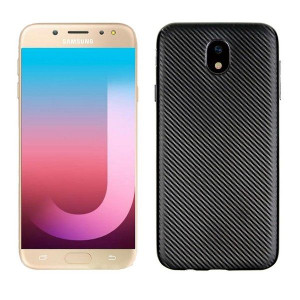 Etui Carbon Fiber Samsung J7 J730 2017 Czarny/black