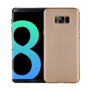 Etui Carbon Fiber Samsung S8 G950 Złoty /gold