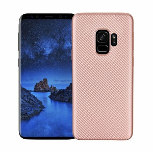 Etui Carbon Fiber Samsung S9 G960 Różowo Złoty/gold Rose