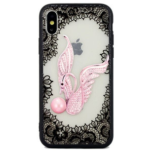 Etui Lace 3d Iphone 7/8/se 2020 / Se 2022 Wzór 4 (swan)