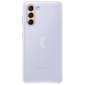 Etui Samsung Ef-kg991cv S21 G991 Fioletowy/violet Led Cover