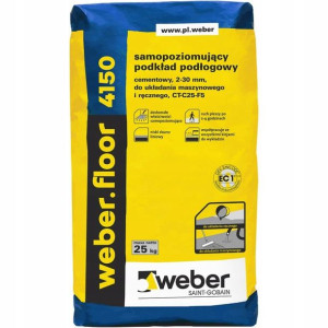 Weber Floor 4150 Podkład podłogowy 2-30mm 25KG