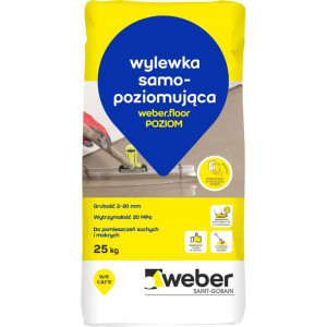 Weber Floor Poziom 2-20mm Wylewka samopoziom 25KG