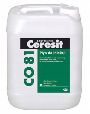Ceresit CO 81 Płyn do iniekcji uszczelniający 30KG