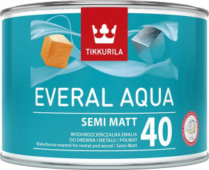 Tikkurila Everal Aqua Semi Mat 40 Emalia 0,45L