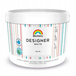 Beckers Designer White Farba lateksowa biała 5L
