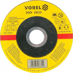Tarcza Do Cięcia Metalu 115x1x22 Vorel