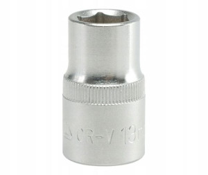 Nasadka Krótka 6-kątna Chromowana 1/2'' 13mm