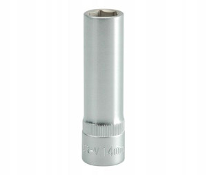 Nasadka Długa 6-kątna Chromowana 1/2'' 14mm