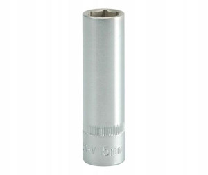 Nasadka Długa 6-kątna Chromowana 1/2'' 15mm
