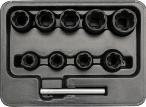 Zestaw Wykrętaków 3/8 10 Sztuk