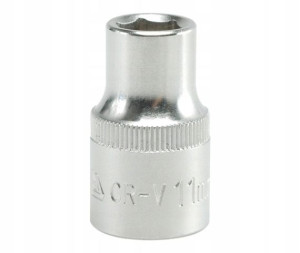 Nasadka Krótka 6-kątna Chromowana 1/2'' 11mm