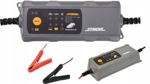 Prostownik Elektroniczny 6-12v 0,8/3,8a Żelowy