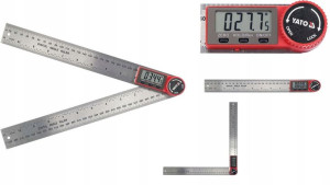 Kątomierz Elektroniczny 300 Mm Ramiona Metalowe